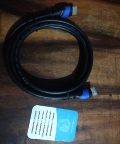 HDMI Cable 8K / 4K – 6ft – with A.I.S Shielding – Designed in Germany (Supports All HDMI Devices Like PS5, Xbox, Switch – 8K@60Hz, 4K@120Hz, High Speed HDMI Cord with Ethernet, Black) by CableDirect 6 ft 21 C10BLfi0jJS