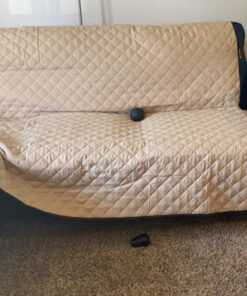 Furhaven Water-Resistant & Reversible Sofa/Couch Cover Protector for Dogs, Cats, & Children - Two-Tone Pinsonic Quilted Living Room Furniture Cover - Espresso/Clay, Sofa Reversible Two Tone Espresso & Clay 25 C10ItsObK0S 2