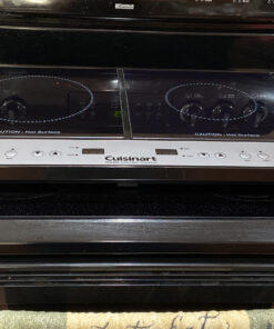 Cuisinart ICT-60 Double Induction Cooktop, Black Cuisinart Induction Cooktop 20 C10mZDpcCXS