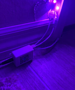 TJOY 50ft Bluetooth LED Strip Lights, Music Sync 5050 LED Light Strip RGB Color Changing LED Lights Strip with Phone Remote, LED Lights for Bedroom Kitchen TV Party TIKTOK DIY (APP+Remote +Mic) 35 C11XIgE crS