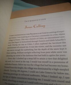 Jesus Calling, Large Text Brown Leathersoft, with full Scriptures: Enjoying Peace in His Presence (a 365-day Devotional) Imitation Leather 34 C11f8aPJqWS