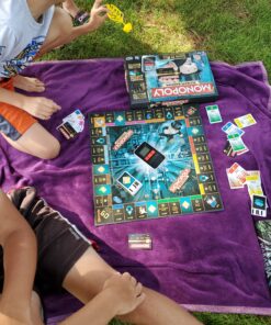 Hasbro Gaming Monopoly Ultimate Banking Edition Board Game for Families and Kids Ages 8 and Up, Electronic Banking Unit (Amazon Exclusive) 49 C11tVf9w4QS