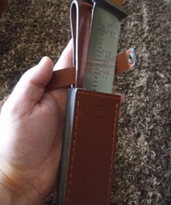 Hori Hori Garden Knife with Diamond Sharpening Rod, Thickest Leather Sheath and Extra Sharp Blade - in Gift Box. Leather Sheath with Rod 55 C11ubQfdgS