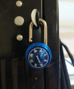 Master Lock Padlock, Mini Dial Combination Lock, 1-9/16 in. Wide, Color Assortment Pack, 1533TRI (Pack of 3) 3 count (Pack of 1) 37 C120IS60cuS