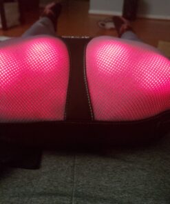 Snailax Shiatsu Foot Massager with Heat- Washable Cover Kneading Foot & Back Massager, Heated Foot Warmer, Electric Feet Massager Machine for Plantar Fasciitis,Foot Relief Black SL-593 40 C121Gxxv5jS