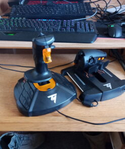 Thrustmaster USB T.16000M FCS HOTAS with Flight Controller & Throttle (Windows) Black T16000M FCS HOTAS 50 C12Sip21qzS 1