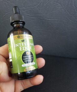Go Nutrients Intestinal Edge Gut Detox Cleanse for Humans: Enhance Digestive Health, Boost Energy, Clear Skin with Black Walnut, Wormwood, Clove & Gentian Root for Adults & Kids 2oz Liquid Drops 36 C12Wh5fsIRS