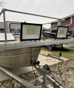 SOLLA 150W LED Flood Light, IP66 Waterproof, 12000lm, 800W Equivalent, Super Bright Outdoor Security Lights, 3000K Warm White, Outdoor Floodlight for Garage, Garden, Lawn and Yard 34 C12b9R9CXBS