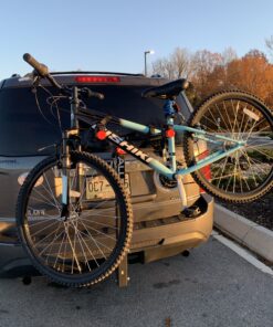 Allen Sports Deluxe 2-Bike Hitch Mount Rack , Silver/Black (522RR) Bike Carrier 87 C13 eD0HlkS