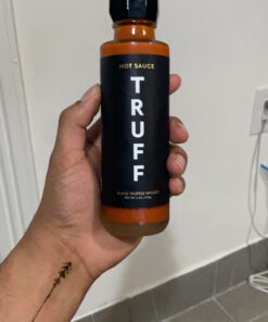 TRUFF Original Black Truffle Hot Sauce, Gourmet Hot Sauce with Ripe Chili Peppers, Black Truffle Oil, Agave Nectar, Unique Flavor Experience in a Bottle, 6 oz. 6 Ounce (Pack of 1) 39 C13DOw1WEES