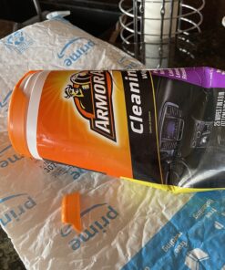 Armor All Car Interior Cleaner Wipes, Car Interior Cleaning Wipes for Dirt and Dust in Cars, Trucks and Motorcycles, 25 Count Old Style (25 Count) 19 C13VRtbIoCS