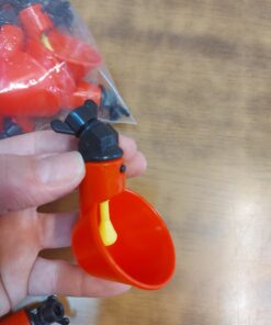 sansheng 24Pack Chicken Waterer Cups,Poultry Water Cups,Automatic Poultry Waterer for DIY Poultry Quail Duck Chicken Bird Drinker 24 46 C13bH48WrCS