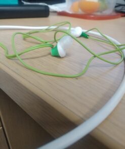 Panasonic ErgoFit Wired Earbuds, In-Ear Headphones with Dynamic Crystal-Clear Sound and Ergonomic Custom-Fit Earpieces (S/M/L), 3.5mm Jack for Phones and Laptops, No Mic - RP-HJE120-G (Green) Green 37 C13kRInnUPS