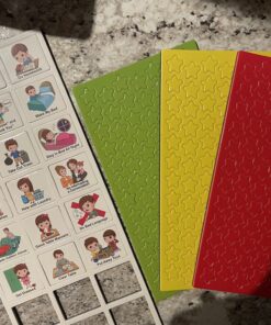 Kanru Behavior Chart for Kids at Home, Magnetic Reward Chart, Responsibility Chart, Chore Chart, Star Chart, Accommodate 1-3 Kids (for Home Use) 29 C13sw5HHvdS