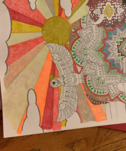 ARTEZA Colored Gel Pens Set of 60, Fine Point (0.8-1.0mm) Pens for Journaling and Coloring, Non-Toxic, Acid-Free, Vibrant Ink Pens for Adults 46 C14bLplvbS