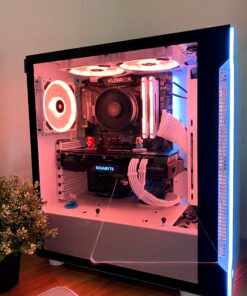 Corsair LL Series, LL120 RGB, 120mm RGB LED Fan, Triple Pack with Lighting Node PRO- White, Lighting Node PRO Included, LL120 RGB White,CO-9050092-WW Triple Pack w/ Lighting Node PRO 60 C14h0rLIF S