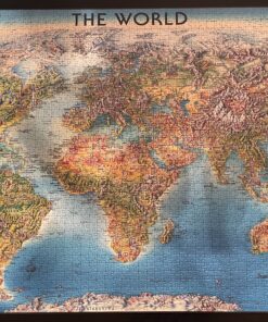 Ravensburger World Map 2000 Piece Jigsaw Puzzle for Adults – Softclick Technology Means Pieces Fit Together Perfectly 27 C14qcuQzYoS