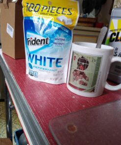 Trident White Sugar Free Gum, Peppermint, 180 Count (Packaging May Vary) 47 C166rMC4x S