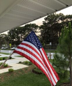 Annin Flagmakers Model 21850 American Flag All-Weather Nylon SolarGuard NYL-Glo, 2.5 x 4 Feet, Red,White 33 C1691GVQNCS