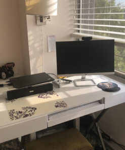 Computer Speakers with 3.5 mm Aux, Small PC Speakers Powered by USB, Wired USB Desktop Speaker, USB Soundbar for Monitor, Mini Stereo Speaker for PC, Tablets, Laptop, Tablets, Xbox, Plug and Play USB+3.5mm 29 C16O aL753S