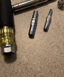 Klein Tools 32807MAG 7-in-1 Nut Driver, Magnetic Driver has SAE Hex Nut Sizes 1/4 to 9/16-Inch, Cushion Grip Handle for Added Torque 49 C17mhV82US