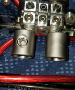 KnuKonceptz Offset Power/Ground Input Wire Gauge Reducer 0-4 Gauge 1/0 Pair with Heat Shrink 21 C17xkhDnhjS