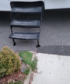 Camco Self Stor RV Step Brace | Provides Additional RV Step Stability | 1,000lb Weight Rating (43671) 1 Count (Pack of 1) 38 C17yqyeX9MS