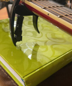 D'Addario Accessories Guitar Capo – NS Tri Action - For 6-String Electric and Acoustic Guitars – Micrometer Tension Adjustment for Buzz-Free, In-Tune Performance – Integrated Pick Holder, Black (PW-CP-09) Tri-Action Capo 22 C19Jv5NbIwS