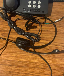 Wantek Corded Telephone Headset Mono w/Noise Canceling Mic for Avaya Aastra Allworx Adtran Alcatel Lucent AltiGen Comdial Digium Gigaset InterTel Mitel Plantronics MiVoice Landline Deskphones(F600S1) Monaural F600S1 19 C19RnsIZtcS