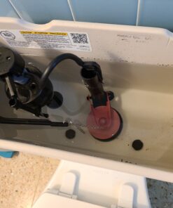 Fluidmaster 400AKR Universal All in One Toilet Repair Kit for 2-Inch Flush Valves, Easy Install 40 C1A3x1ixdFS