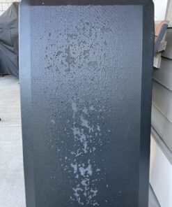 Sky Solutions Anti Fatigue Floor Mat - 3/4" Thick Cushioned Kitchen Rug, Standing Desk Mat - Comfort at Home, Office, Garage - Non Slip, Durable and Stain Resistant (20" x 39", Black) 20" x 39" 35 C1AYW48VAzS