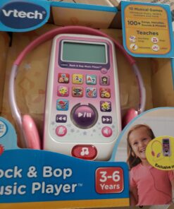 VTech Rock and Bop Music Player Amazon Exclusive, Pink 28 C1Ap7m1zBnS