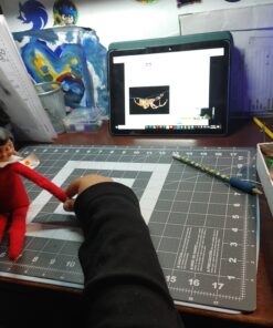 Fiskars 12x18 Inch Cutting Mat (12-83707097J) , Gray 12"x18" 38 C1BCGCc0oGS