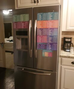 Keto Diet Cheat Sheet Fridge Magnet Charts for Diet Foods - 12 Pcs Quick Reference Guide with 228 Foods - Including PDF Ketogenic Recipes Books for Beginners Weight Loss Plan 45 C1BCuOWKv8S