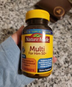 Nature Made Multivitamin For Him with No Iron, Mens Multivitamins for Daily Nutritional Support, Multivitamin for Men, 90 Tablets, 90 Day Supply 90 Count (Pack of 1) 19 C1Cf0fjBV3S