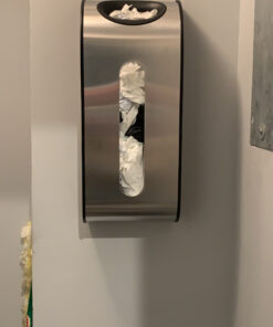 simplehuman Wall Mount Grocery Bag Dispenser, Brushed Stainless Steel 39 C1Cl63eC2S