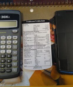 Texas Instruments TI-30Xa Scientific Calculator Gray 39 C1D5fKovKgS