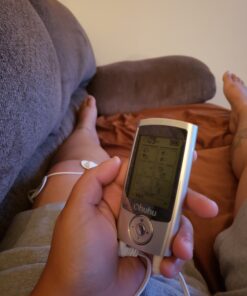 Ohuhu Tens Unit Muscle Stimulator: 24 Modes Rechargeable Tens Stimulator Machine - 16 Pads Electric EMS Unit Massager Acupoint Map Included for Back Shoulder Legs Pain Relief Christmas Gift - Silver 33 C1D76pTLBAS