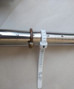 Exquisite Craftsmanship: Premium Solid Stainless Steel Ring Sizing Mandrel for Accurate Measurements, Sizes 1-16 1-16 24 C1DJL24XpFS