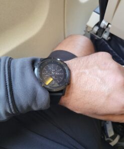 Garmin fenix 5X Plus, Ultimate Multisport GPS Smartwatch, Features Color Topo Maps and Pulse Ox, Heart Rate Monitoring, Music and Contactless Payment, Black with Black Band 37 C1DW6hdXLBS