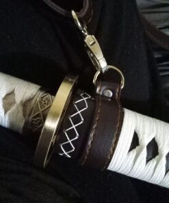 Siwode Michonne's Katana Walking Dead 40-Inchs The zombie biohazard symbol AND T10 Clay_tempered steel 45 C1DheoJ39QS