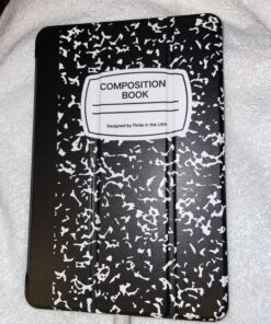 Fintie Case for iPad Mini 4 - Slimshell Lightweight Smart Stand Protective Cover with Auto Sleep/Wake Feature for iPad Mini 4 (2015 Release), Composition Book Black 47 C1ECr3gvDkS