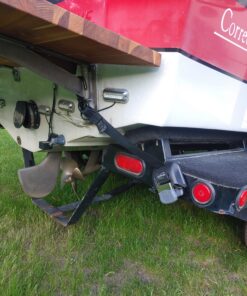 BoatBuckle G2 Stainless Steel Retractable Transom Tie-Down (Black), 1 Pair 35 C1EsaCo9AES