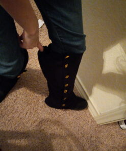 Forum Novelties Men's Adult Steampunk Suede Spats Costume Accessory One Size Black 20 C1F7cigTjNS