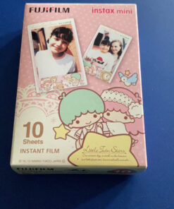 1 X Fuji Instax Mini Films Usable with Polaroid Mio & 300 - Lomo Diana Instant Back - Little Twin Stars - 10枚 Kiki & Lara 42 C1FDH5iSiJS
