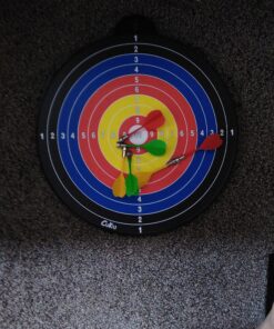 Magnetic Dart Board - 12pcs Magnetic Darts (Red Green Yellow) - Excellent Indoor Game and Party Games - Magnetic Dart Board Toys Gifts for 5 6 7 8 9 10 11 12 Year Old Boy Kids 29 C1FdcmudhoS