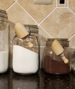 Perfect Stix 10-Pack Mini Wood Scoop, 4-1/4 L x 1-1/4 W-Inch Pack of 10ct 19 C1FjPkS9SKS