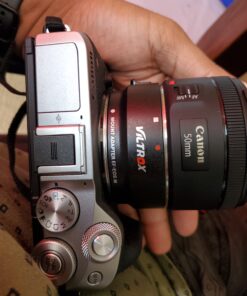 Viltrox EF-EOS M Electronic AF Auto Focus Lens Mount Adapter for Canon EF/EF-S Lens to Canon EOS-M (EF-M Mount) Mirrorless Camera M1 M2 M3 M5 M6 M10 M50 M100 23 C1FoFrLx28S