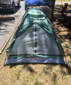 CAMEL CROWN 2/3/4/5 Person Camping Dome Tent, Waterproof,Spacious, Lightweight Portable Backpacking Tent for Outdoor Camping/Hiking 2 person Green-1 33 C1GSRzHt0YS