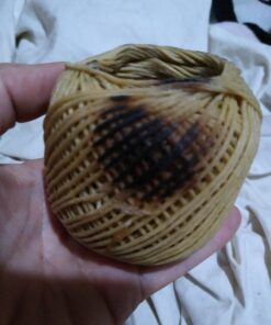 EricX Light Beeswax Hemp Wick,200 ft Spool,100% Organic Hemp Wick Well Coated with Beeswax,Standard Size(1.0mm) 31 C1H5p2Y0 oS